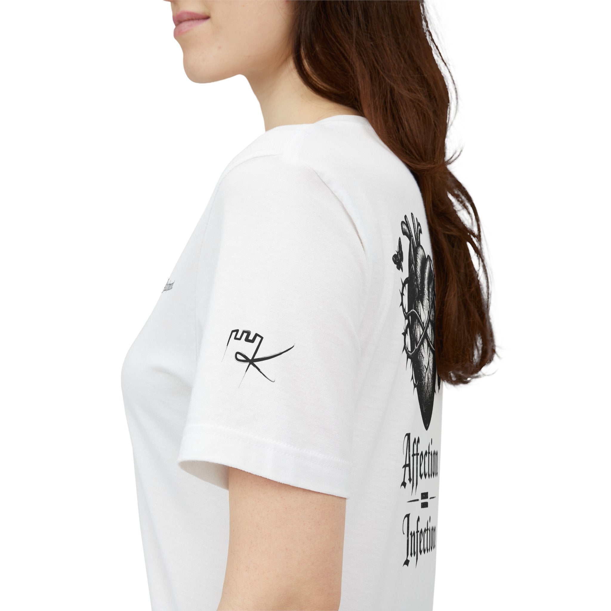 Affection = Infection T-Shirt : Thornheart Edition